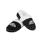 FOCO Baltimore Ravens NFL NFL Womens Team Color Moccasin Slipper - M