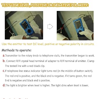 Network Cable Tester RJ45 RJ11 for Telephone Line,LAN Cable,Ethernet Tester