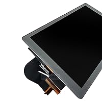 Vista 5 de Partsatoz LCD Screen Display with Front Outer Lens Touch Glass Digitizer Panel Assembly Replacement for Nintendo Switch NS Lite Console