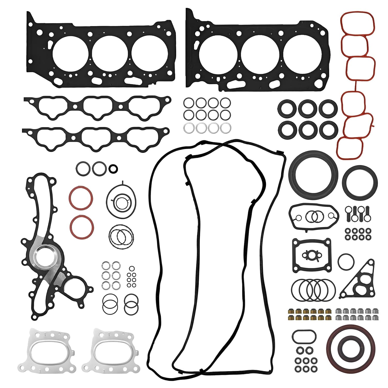 2GR-FKS Head Gasket Kits Fits for Toyota Tacoma 2016-2023, for Toyota Sienna 2017-2020 3.5L V6 Replace 11214-0P010 04111-0P244