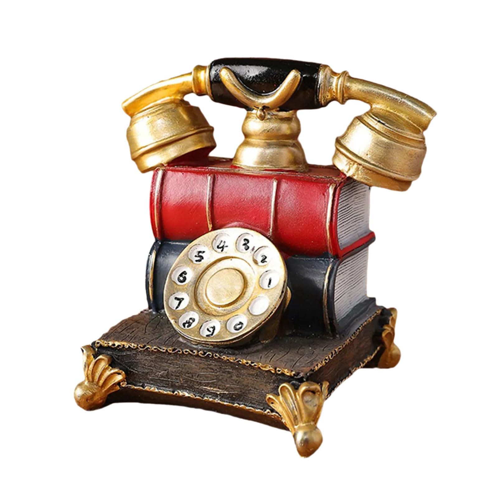 Ornement modèle de téléphone pour maison et bureau, cadeau vintage idéal