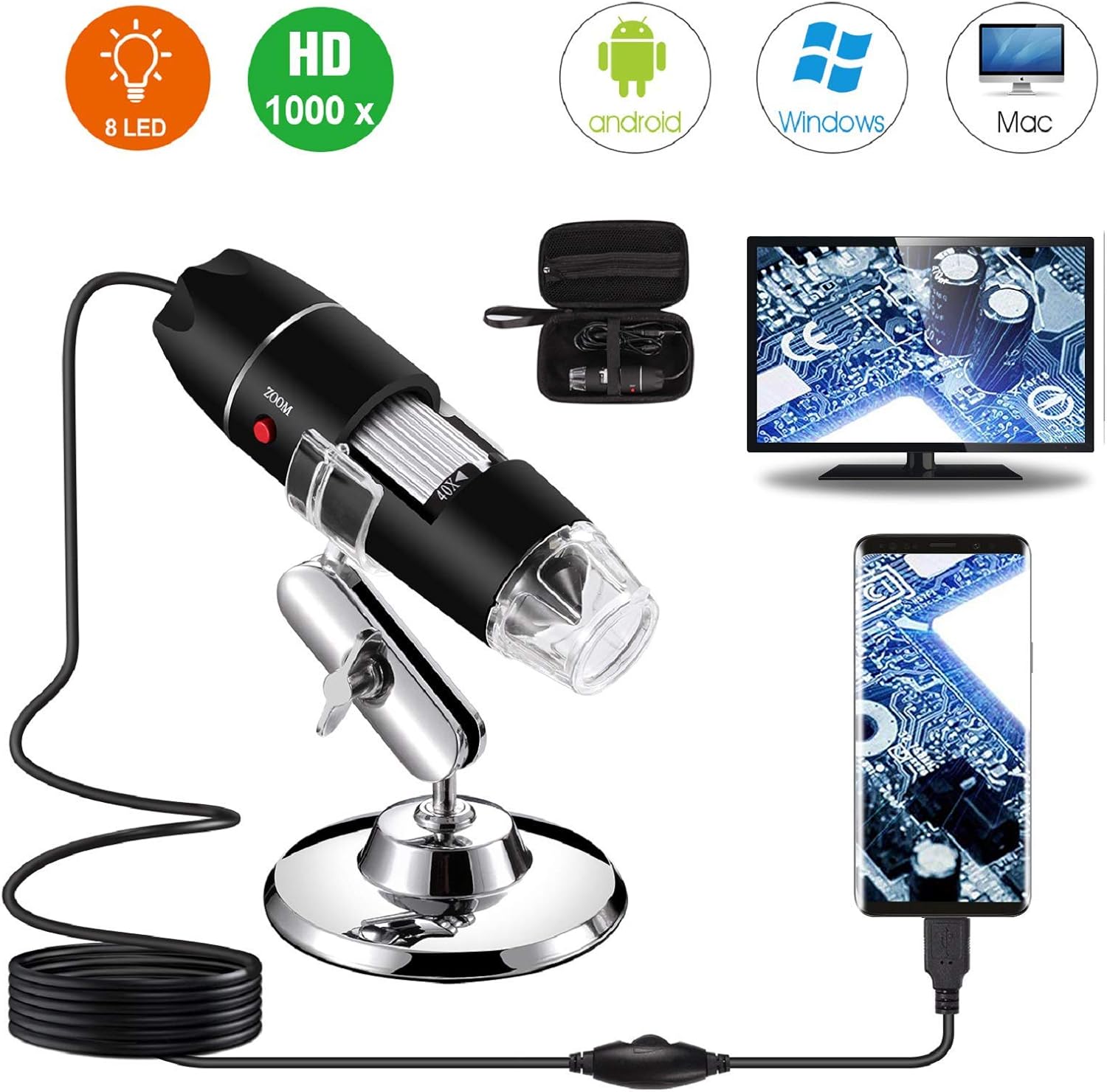 Microscopios USB