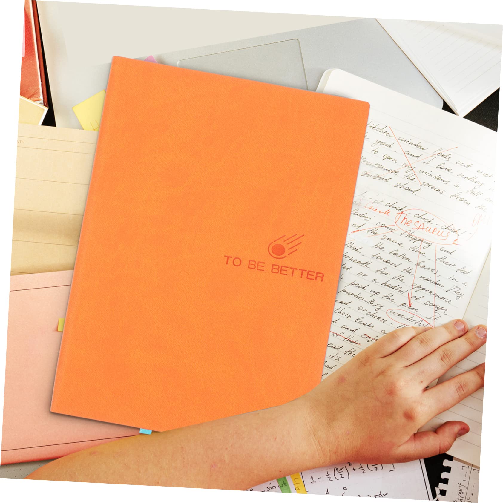 オレンジ　ノート Amazon | GAXIRE カラーエッジノート 色紙ノート オフィス