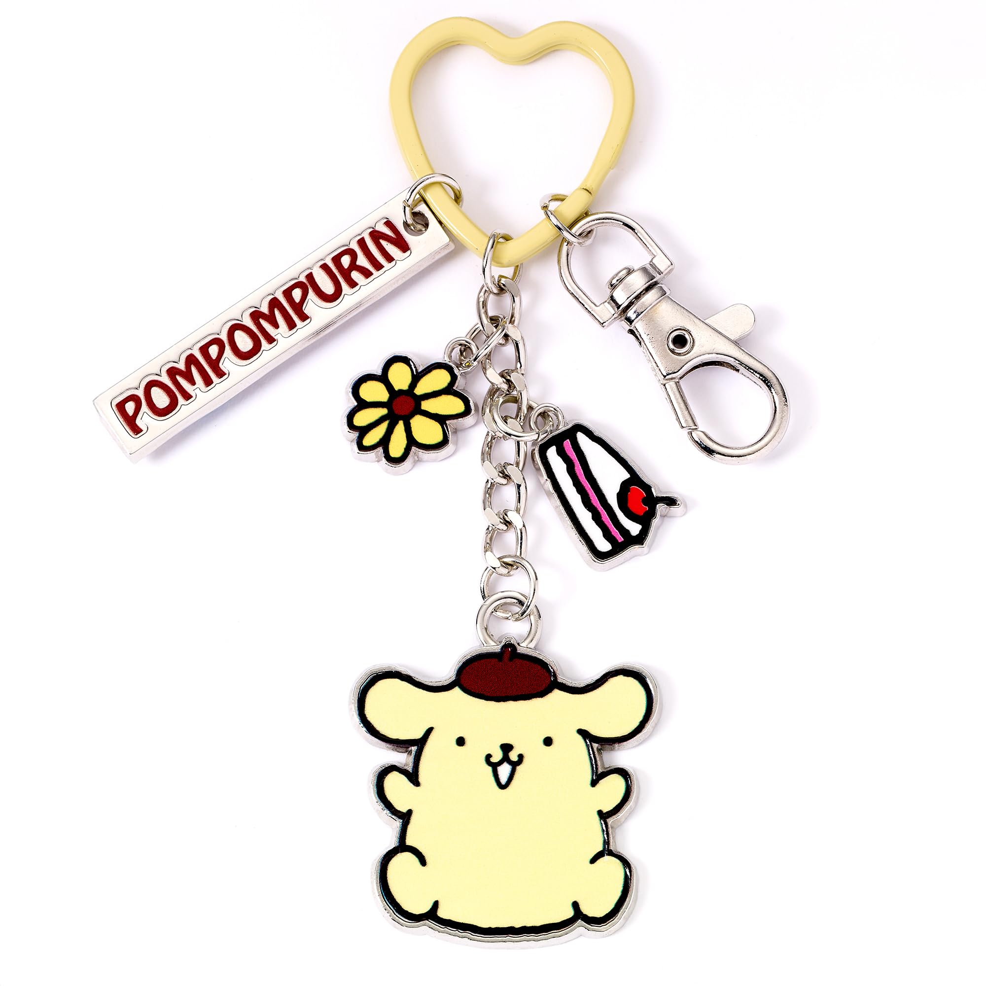 Pompompurin Charm Keychain