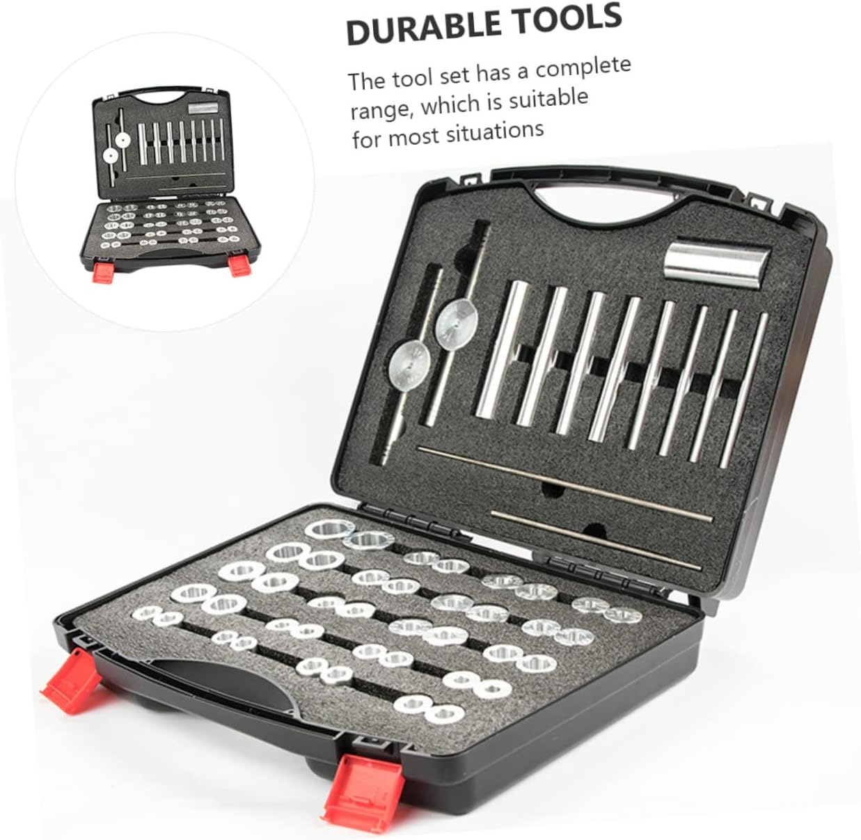 balacoo 1set Bike Bearing Press Tool Kit Easy to Use Installation Tools for Hub Bearings and Wear-Resistant Repair Set Storage Box