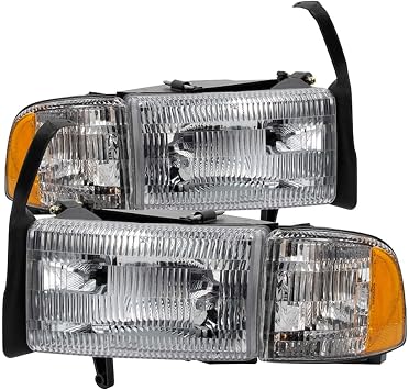 Xtune HD-JH-DR94-OE-C Dodge Ram Headlight