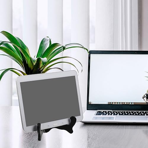 Miniatura 7 de Garneck Soporte de exhibición de medallas, estante de libros, decoración de marco de fotos, soporte de mesa, caballete de mesa, soporte para platos