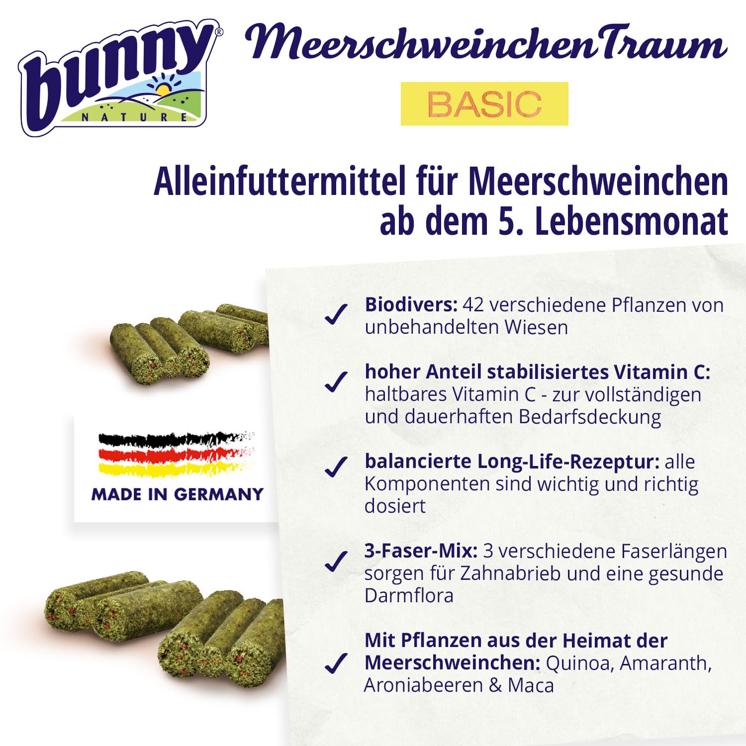 Bunny MeerschweinchenTraum Basic 4 kg