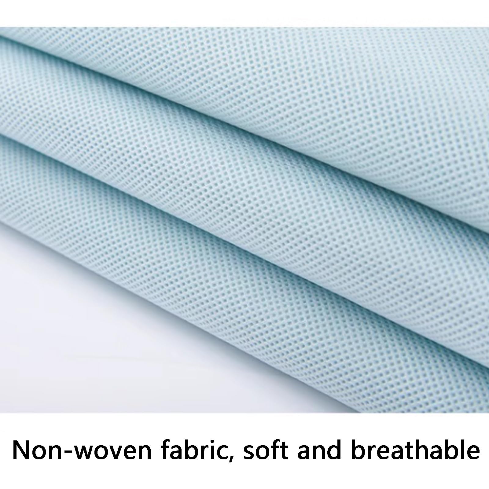 Kleidersack, 2er-Pack, Kleidung mit Reißverschluss, geeignet for Mäntel, Kleider, Jacken(Blue,57 * 90cm/22 * 35in)