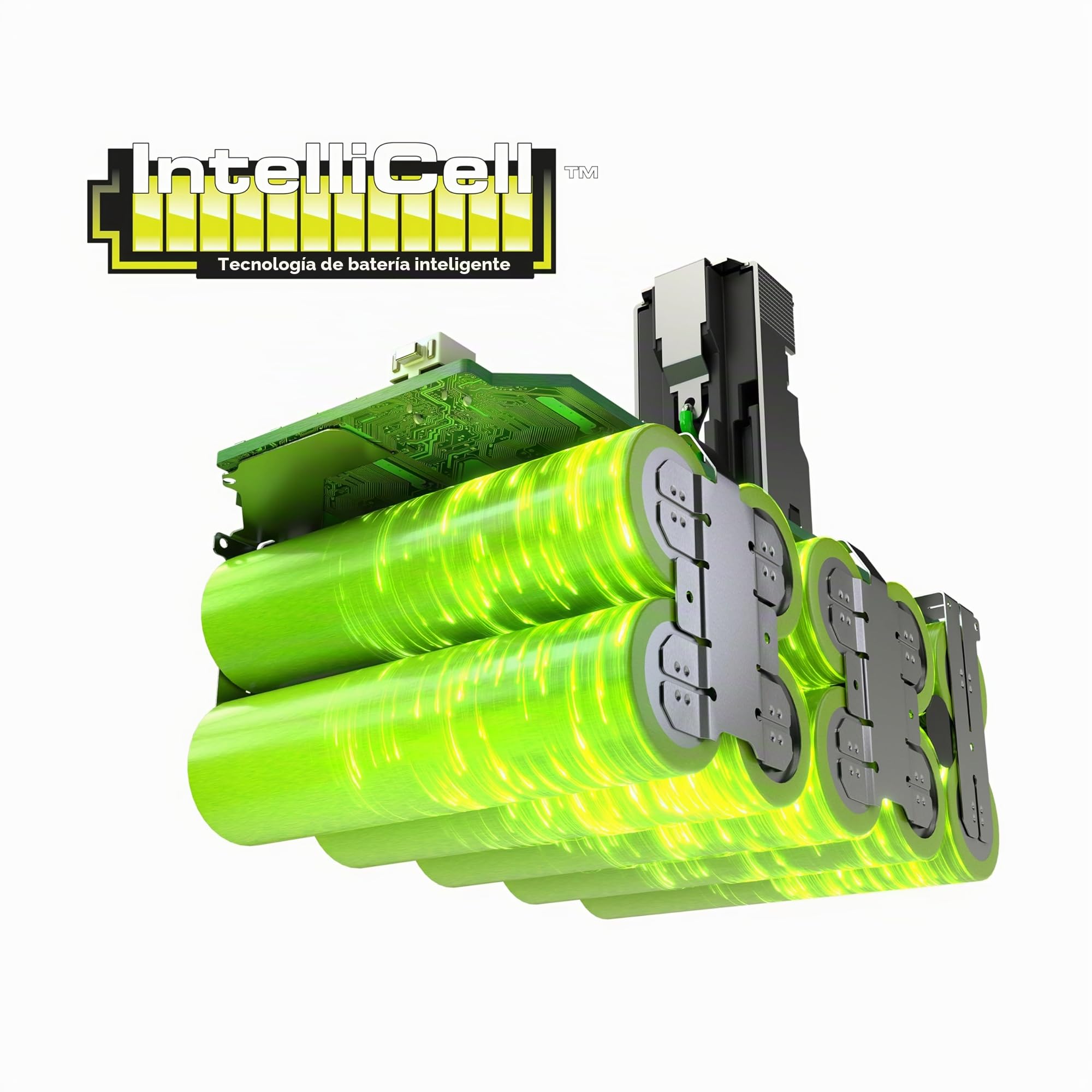 Ryobi - Batería 18V ONE+ Lithium+ 4.0 Ah - Batería Compatible con Más de 200 Herramientas de Bricolaje, Jardinería, Limpieza, Automoción - 4 indicadores de nivel de carga - Resistente - RB1840X