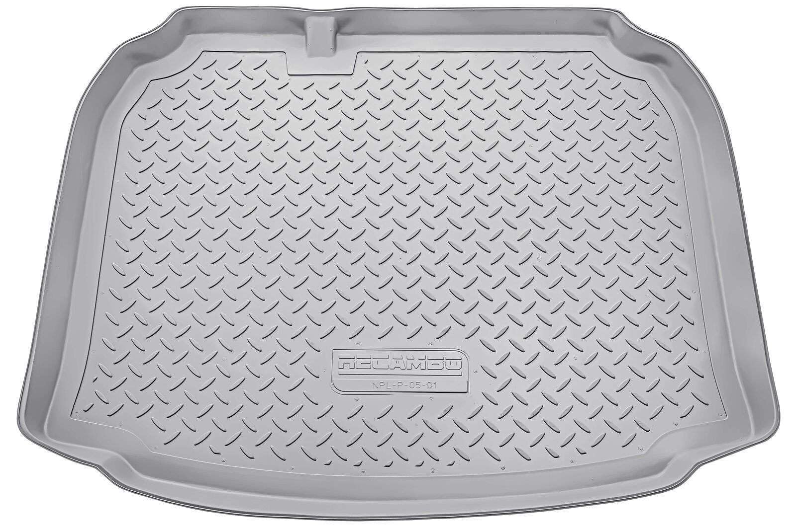 Recambo Juego de Alfombrillas de Goma y Bandeja de Maletero para Audi A3 8P + Sportback | 2003 2012 100% Ajuste, Alfombrillas y Maletero de TPE Antideslizante, Color Gris