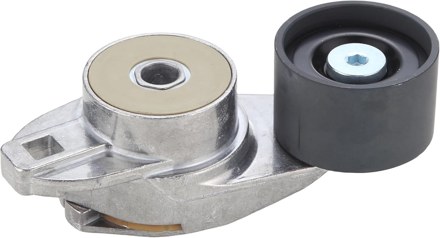 binopoly 38632 Drive Belt Tensioner Assembly With Pulley For Mack CHU/CXU/GU/MRU MP8 Diesel Volvo VAH/VHD/VN D13 Diesel OE#21260406 20487079 21479276 21714847 21461221 20860873 21417563 38632