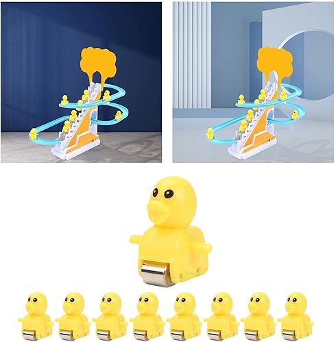 Miniatura 6 de Menolana Piezas de juego de pistas eléctricas, piezas de repuesto para escaleras deslizantes, juguete de repuesto, adorable escaleras, accesorios de