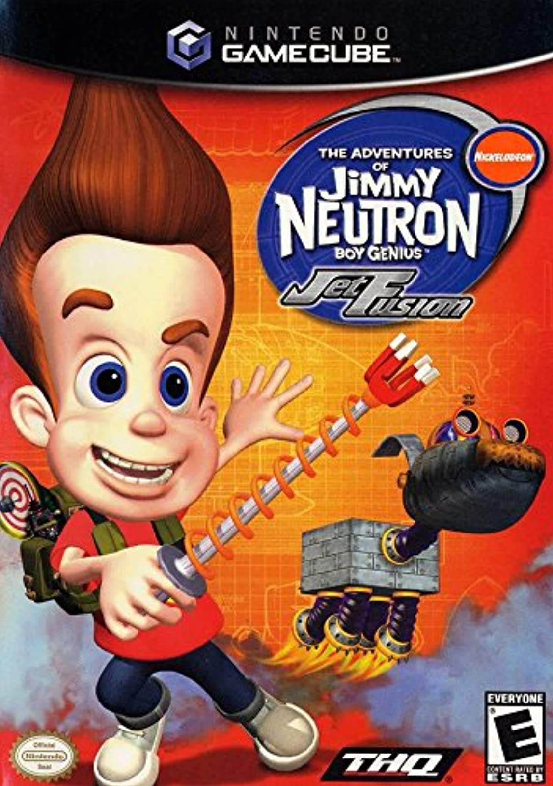 2003 Les Aventures de Jimmy Neutron Boy Genius Sick Day SC Première édition du livre - France