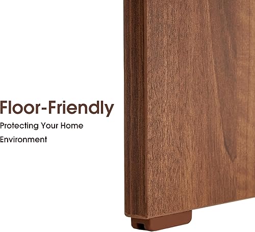 Miniatura 9 de ivinta Escritorio para computadora con cajones, estantes de almacenamiento para estudio y escritura, escritorio de oficina esquinero moderno con