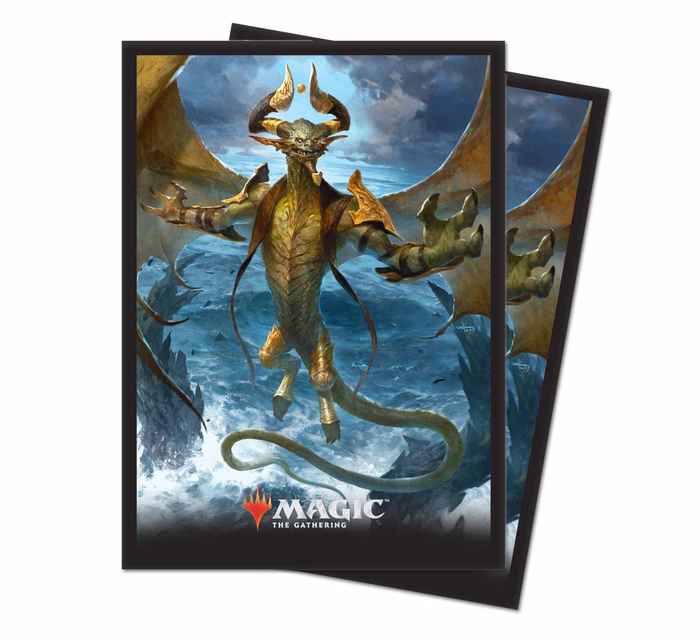 Ultra Pro Magic: The Gathering Core Set 2019 "Nicol Bolas, the Arisen Deck Protector Sleeves (80 count)