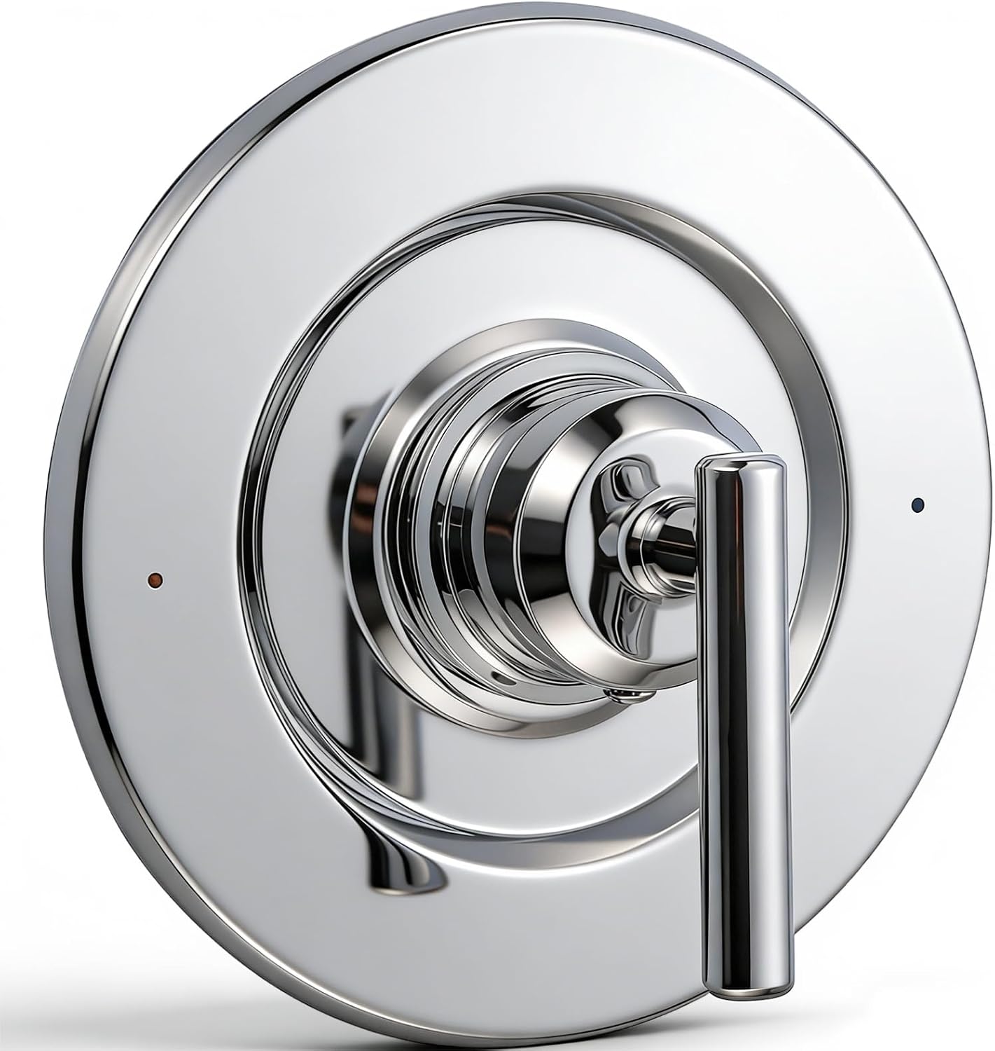 Shower Valve Trim Kit Compatible with Moen T2901BL Gibson, Chrome | Replacement trim kit for updating compatible shower valves; chrome finish.