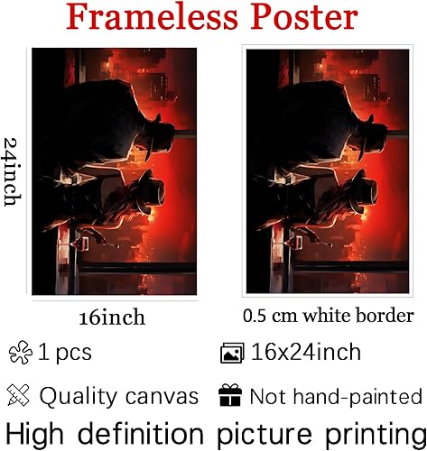 Miniatura 3 de Arte de pared Funky Bar, lienzo de bar de cigarros, obras de arte de restaurante, obras de arte retro de bares, impresiones para parejas, cuadros de