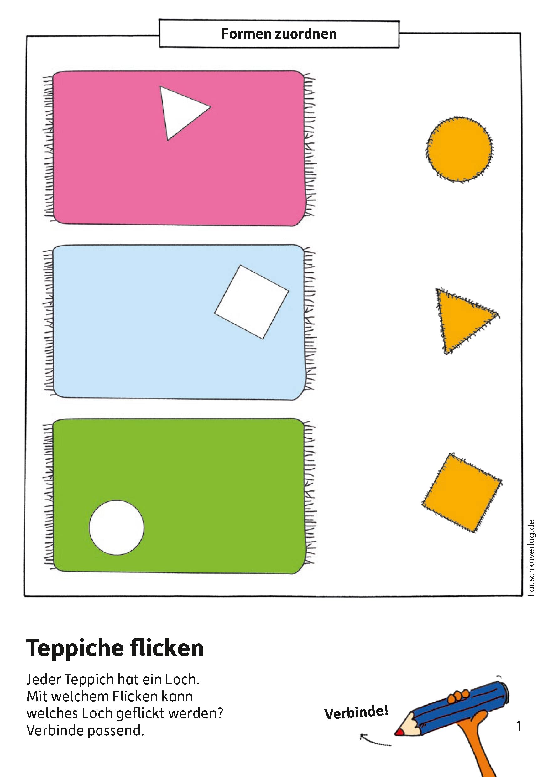 Kindergartenblock - Vergleichen, rätseln und malen ab 3 Jahre: Bunter Rätselblock - Sinnvolle Beschäftigung die Spaß macht: 610