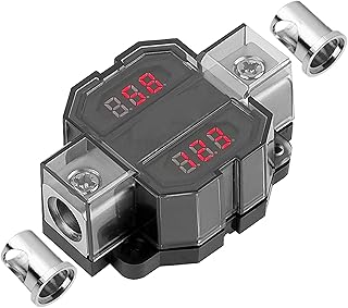 Platinum Digital AMP & Voltage Meter 0/2/4 Gauge Input & Output