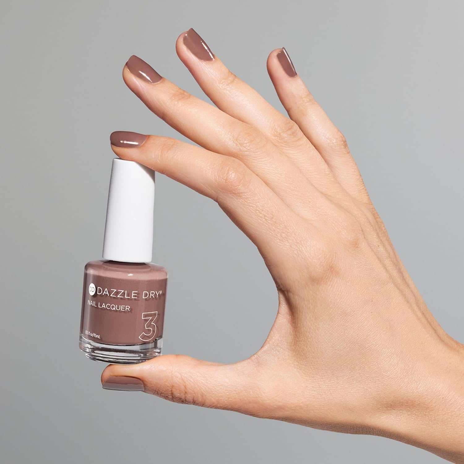 Dazzle Dry Nail Lacquer (Step 3) - Your Nails, But Better - A toffee beige. Semi-sheer cream. (0.5 fl oz)