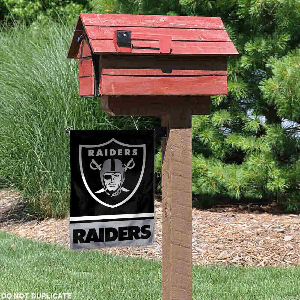 Las Vegas Raiders Double Sided Garden Flag
