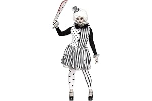 Halloween Costumes for Women Plus Size Scary: Women's Plus Size Killer Clown Costume