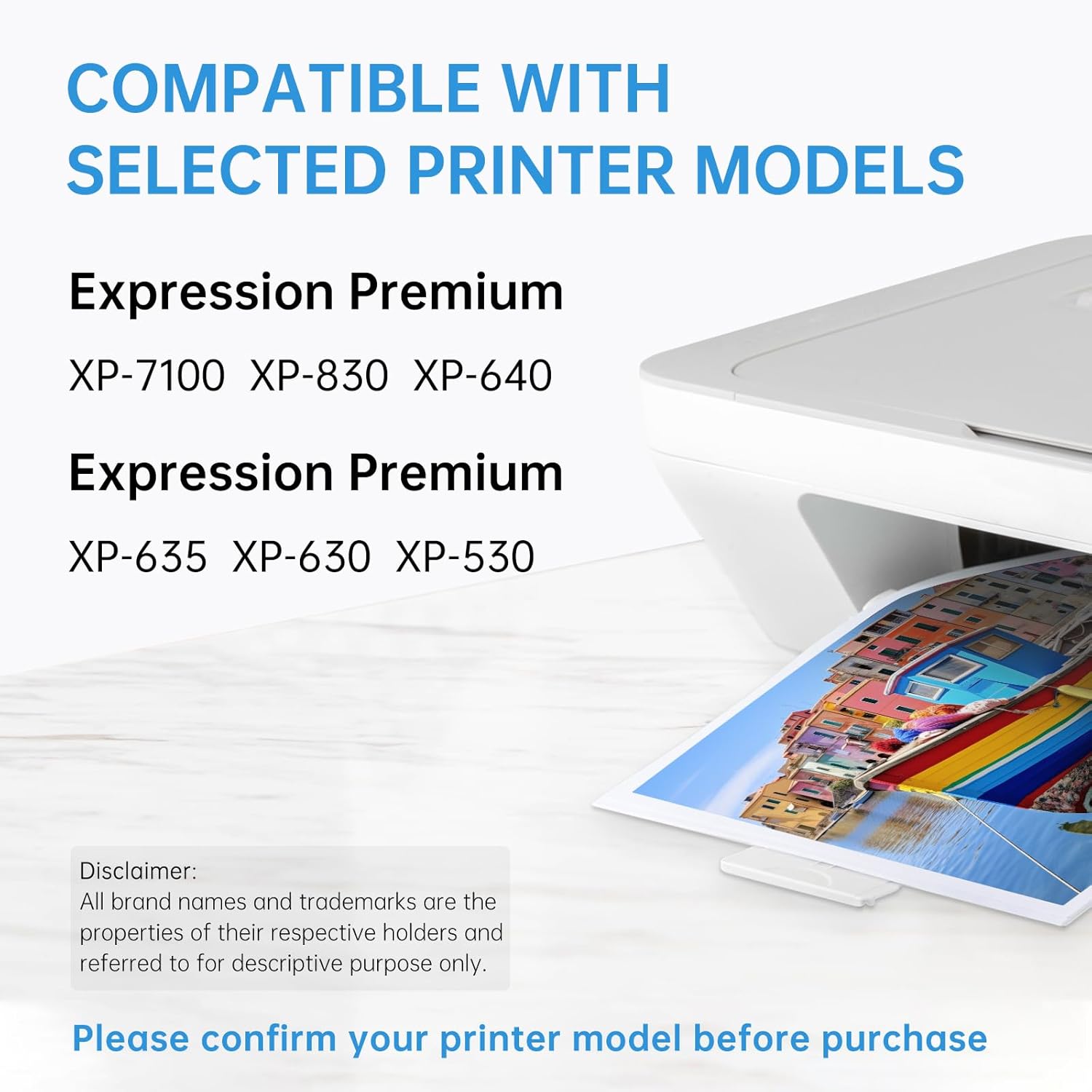 LEMERO 5 Pack Remanufactured Replacement for Epson 410 Ink Cartridges to use with Expression XP-7100 XP-640 XP-830 XP-630 XP-530 XP-635 Printer Replacement for 410XL Ink Cartridge
