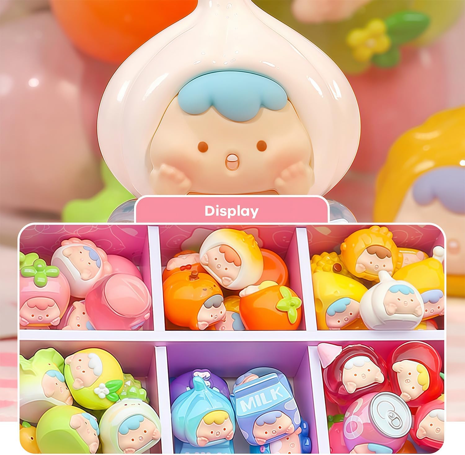 Greedy Little One Series Blind Box Figures, Random Design Action Figures Collectible Toys for Birthday Gift, Home Decorations, Single Box