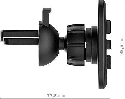 Miniatura 5 de Ghostek EXEC6 - Accesorio de montaje para automóvil, montaje de ventilación y soporte para tablero incluido (negro)
