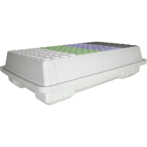 HGC706384 Low Pro 128 System for Plant Clones & Cuttings, White