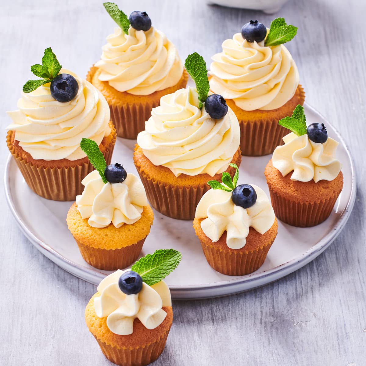 FunCakes Preparado para Crema de Mantequilla, Sin Gluten: Fácil de usar, cremoso, perfecto para la decoración de tartas, para cubrir y rellenar, para cubrir cupcakes, 500g