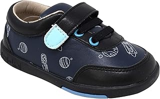 Kimi + Kai Boys First Walker Toddler Colton Spaceship Leather Sneaker Shoes