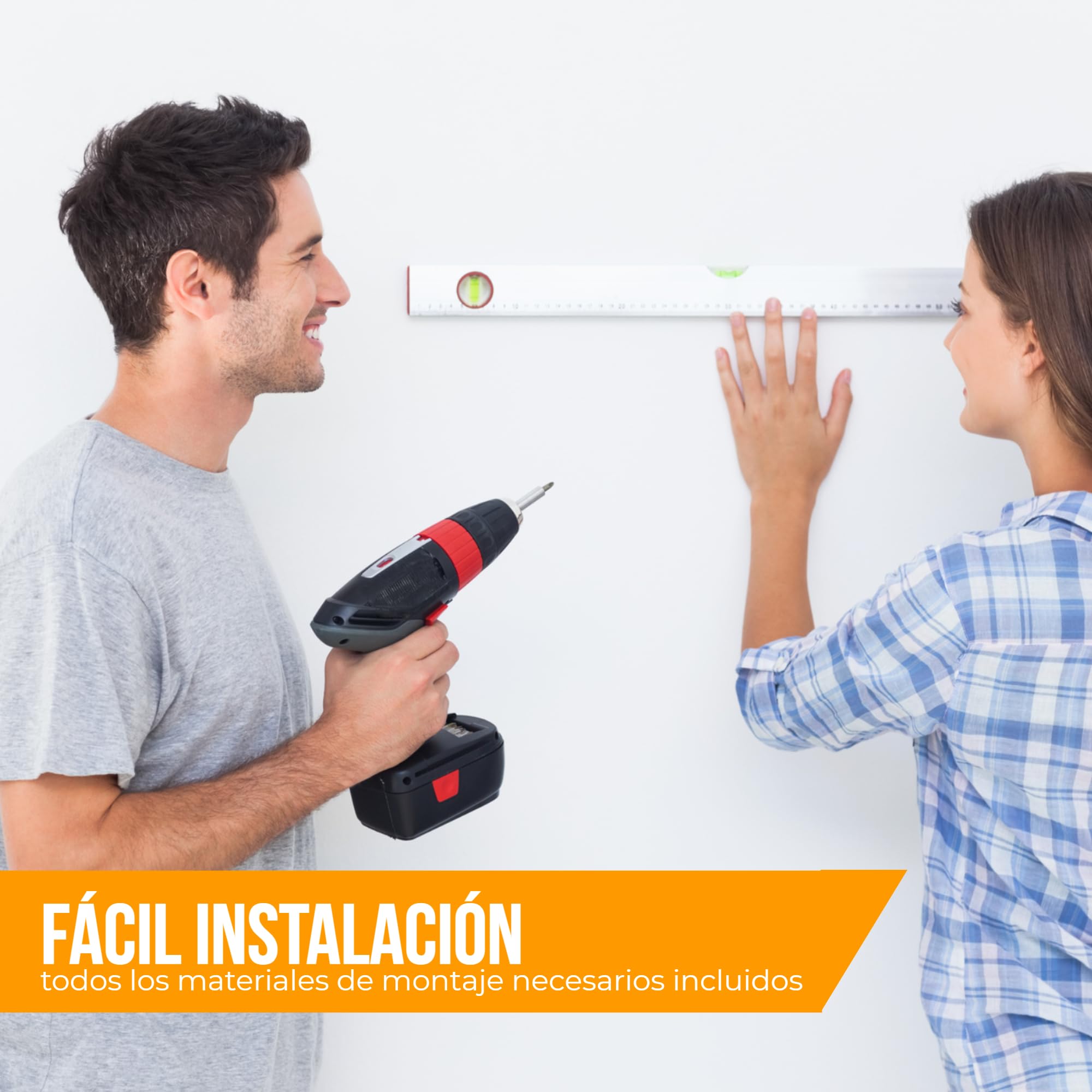 NANOOK Turn M, Soporte de Pared Giratorio para televisores de 32-55 Pulgadas, Inclinable, Soporte de Pared para televisores LCD, LED, QLED y OLED, Compatibilidad Universal, VESA 100x100 a 400x400