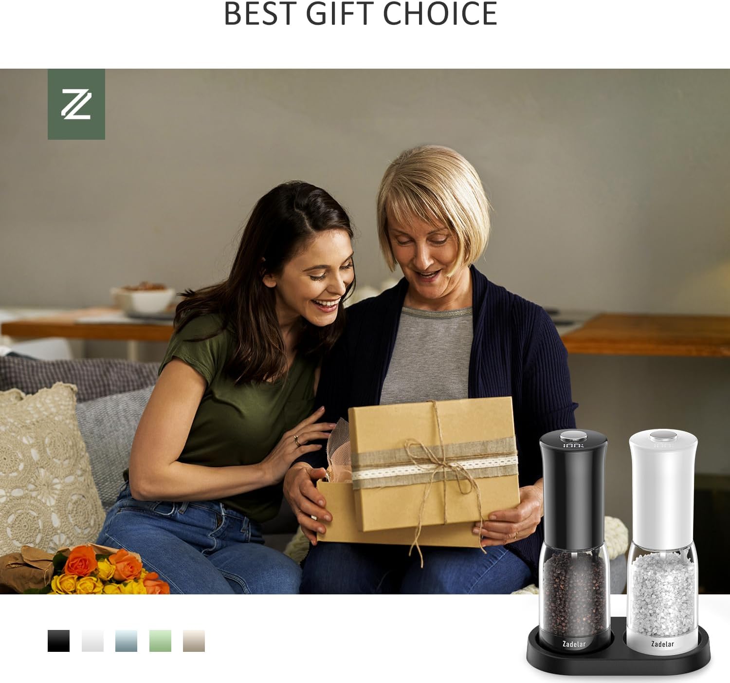 Electric Salt and Pepper Grinder