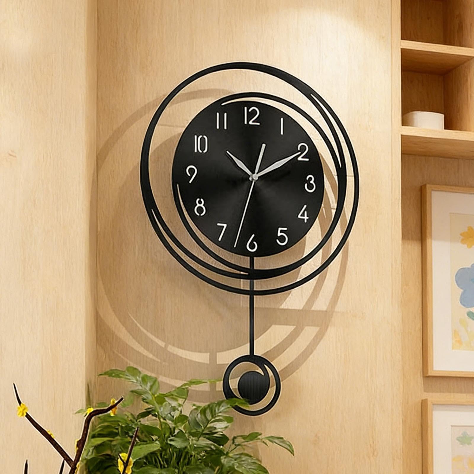 Générique Orologio da parete con numeri grandi leggibili funziona a