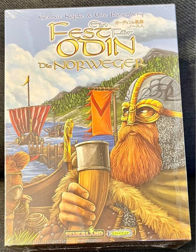 オーディンの祝祭　基本&amp;拡張:ノース人&amp;収穫　日本語版　新品未開封 Amazon.co.jp: オーディンの祝祭 基本拡張ノース人収穫 日本語版