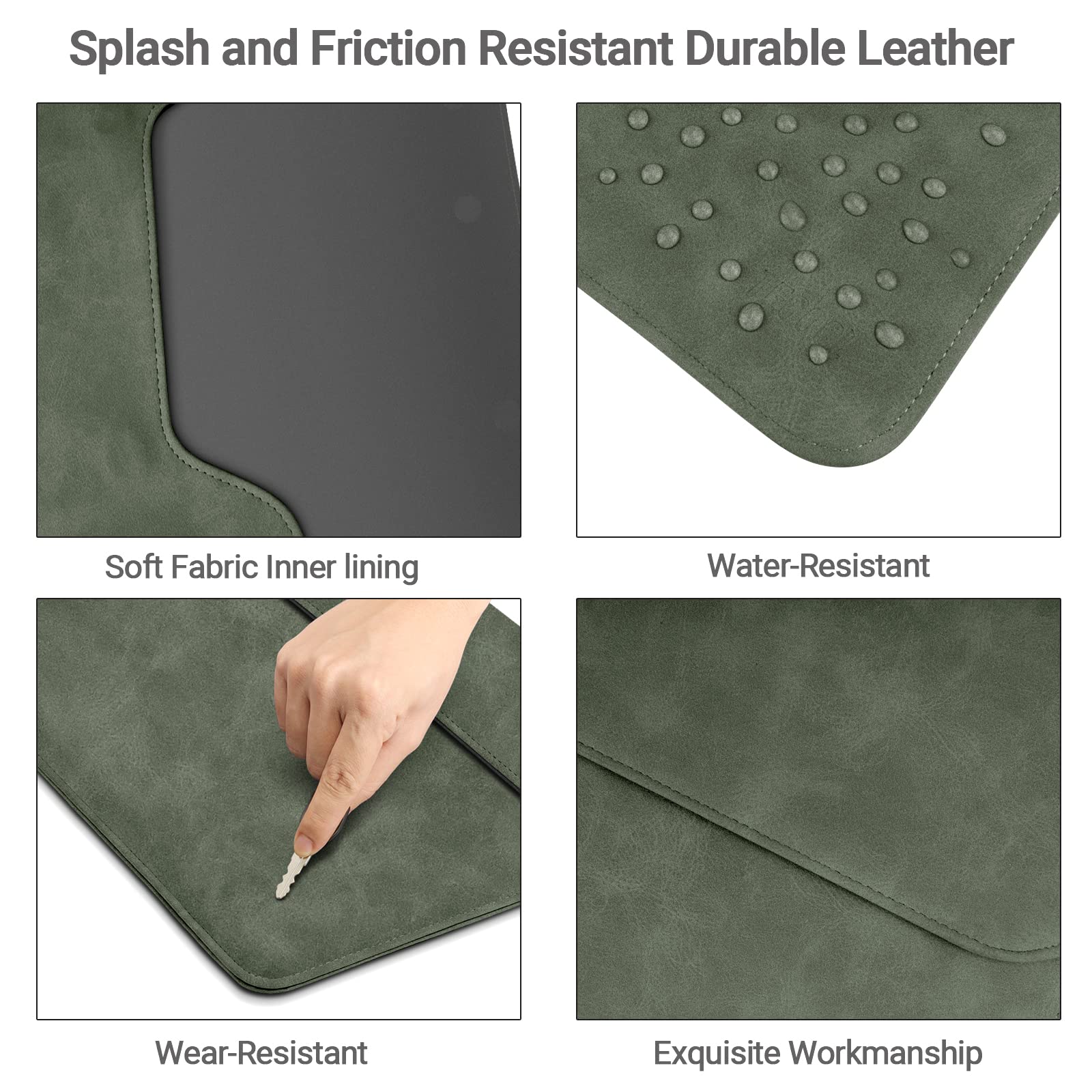 Custodia Per Laptop 13 Pollici - Sleeve Protettiva Imbottita Per MacBook Air/Pro - Foto 5