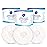 MedVance No Rinse Shampoo Cap | Rinse Free Shower Cap that Shampoos & Conditions | PH Balanced & Hypoallergenic Waterless Hair Wash | 3 Pack