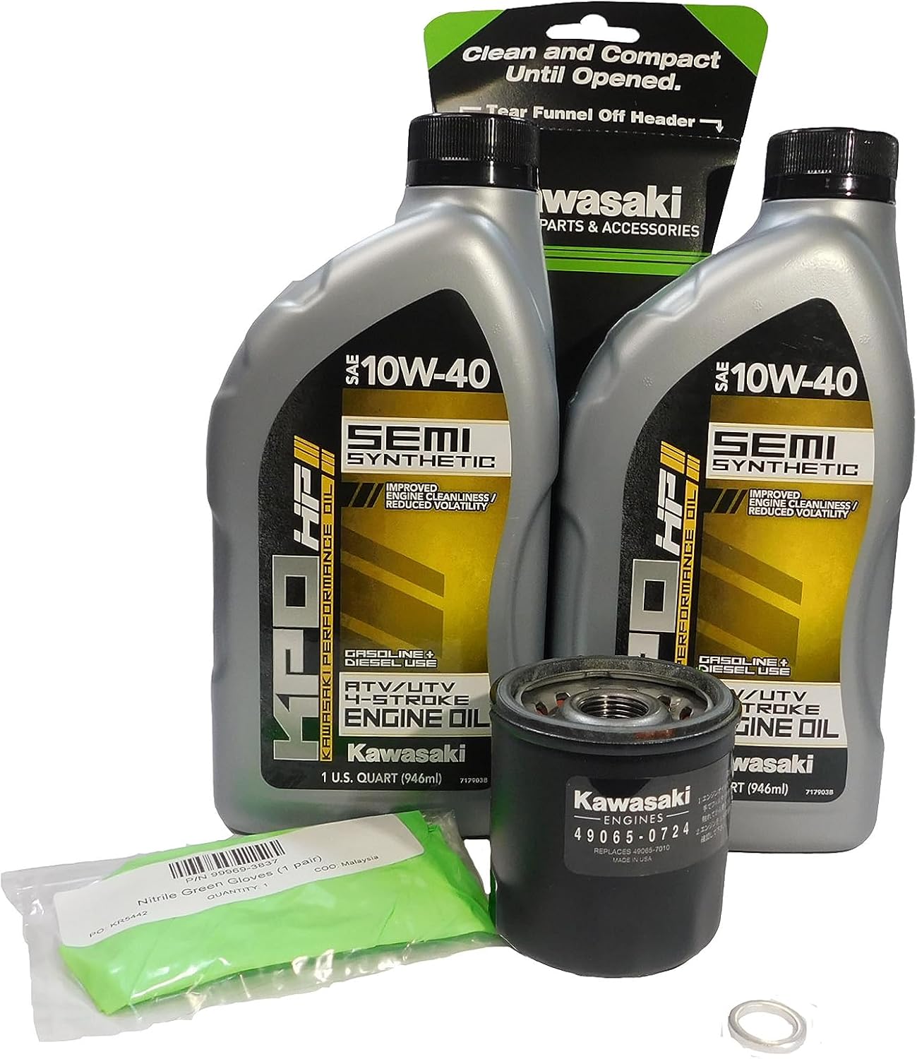 Kawasaki KPO Oil Change Kit Mule SX 99974-0155