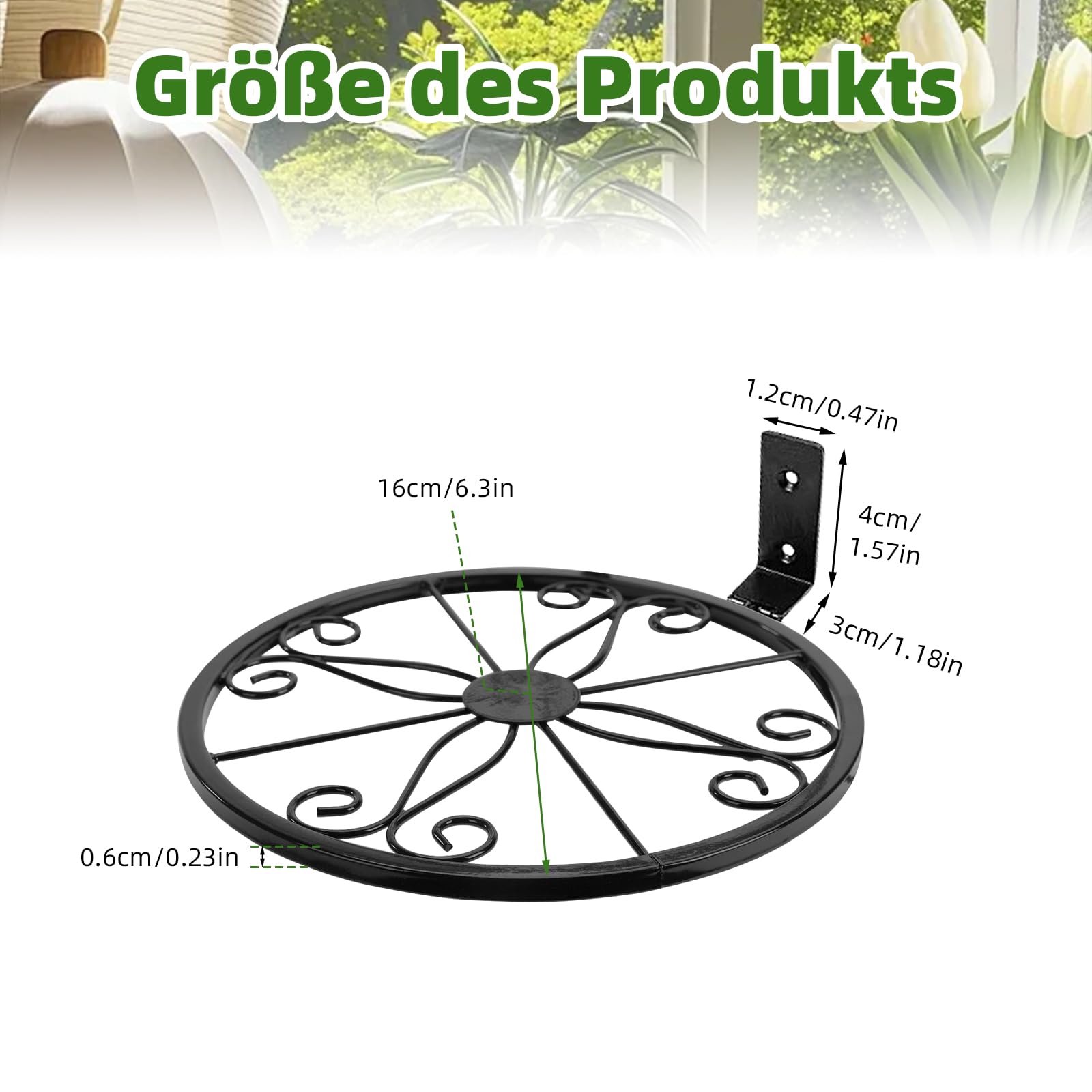 Midcentury Lot De 2 Supports Pot De Fleurs Moderne En Métal – Supports Pour Plantes D'Intérieur