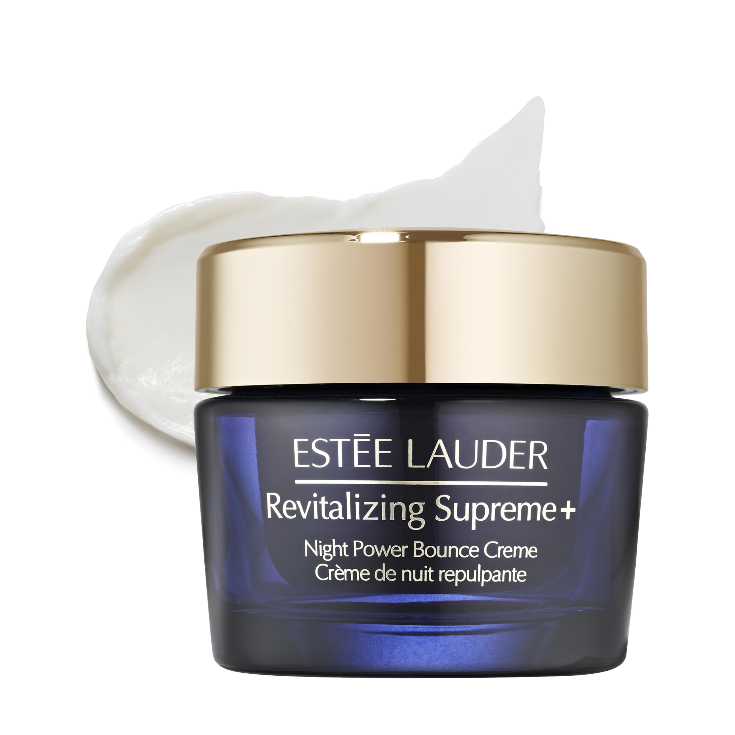 Estée Lauder Revitalising Supreme+ Night Power Bounce Cream | Nachtcreme mit Peptiden | Wirkt sichtbarem Kollagenverlust entgegen | Für straffere, geliftete Haut, 50ml