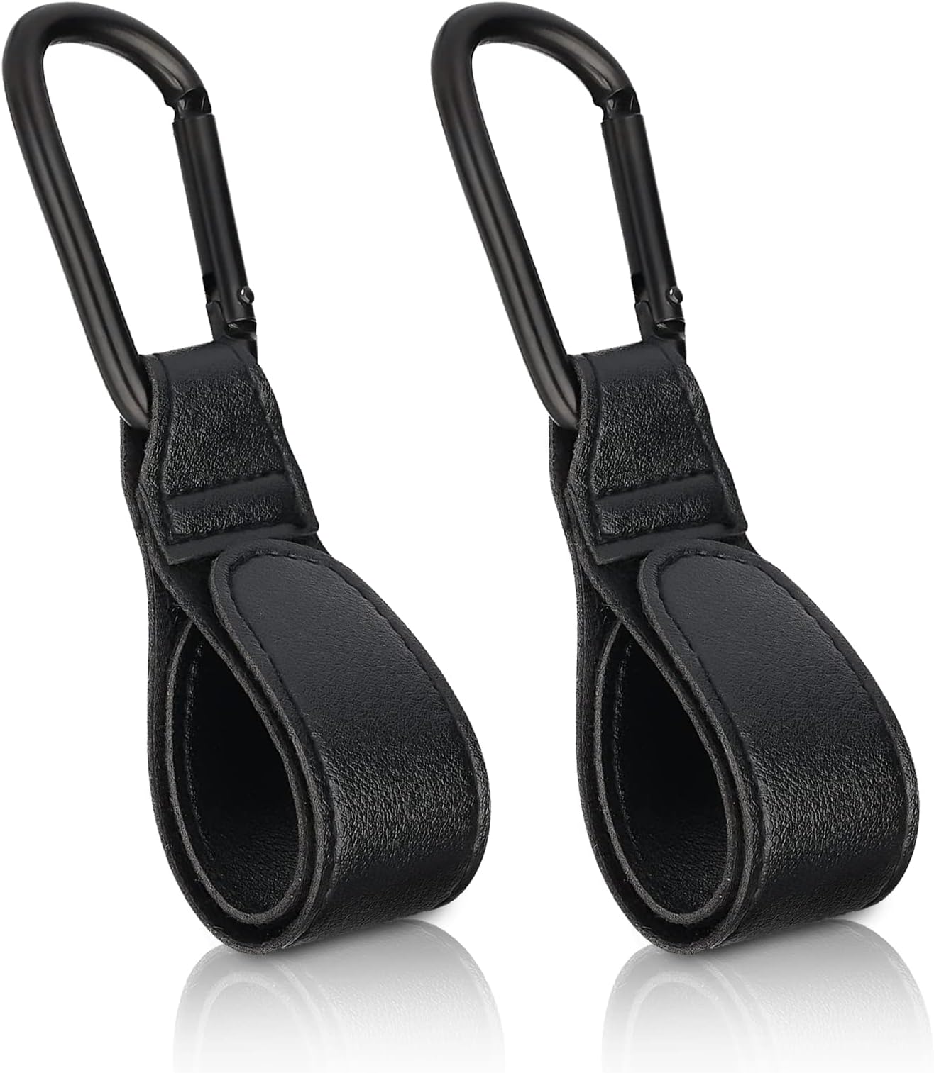 Lonimia Baby Stroller Hooks Bag Hooks for Hanging Diaper Bags,Universal Stroller Hook Bag Hooks,Multipurpose Velcro Hooks for All Car Seats, Baby Joggers, Prams, shopping carts 2PCS