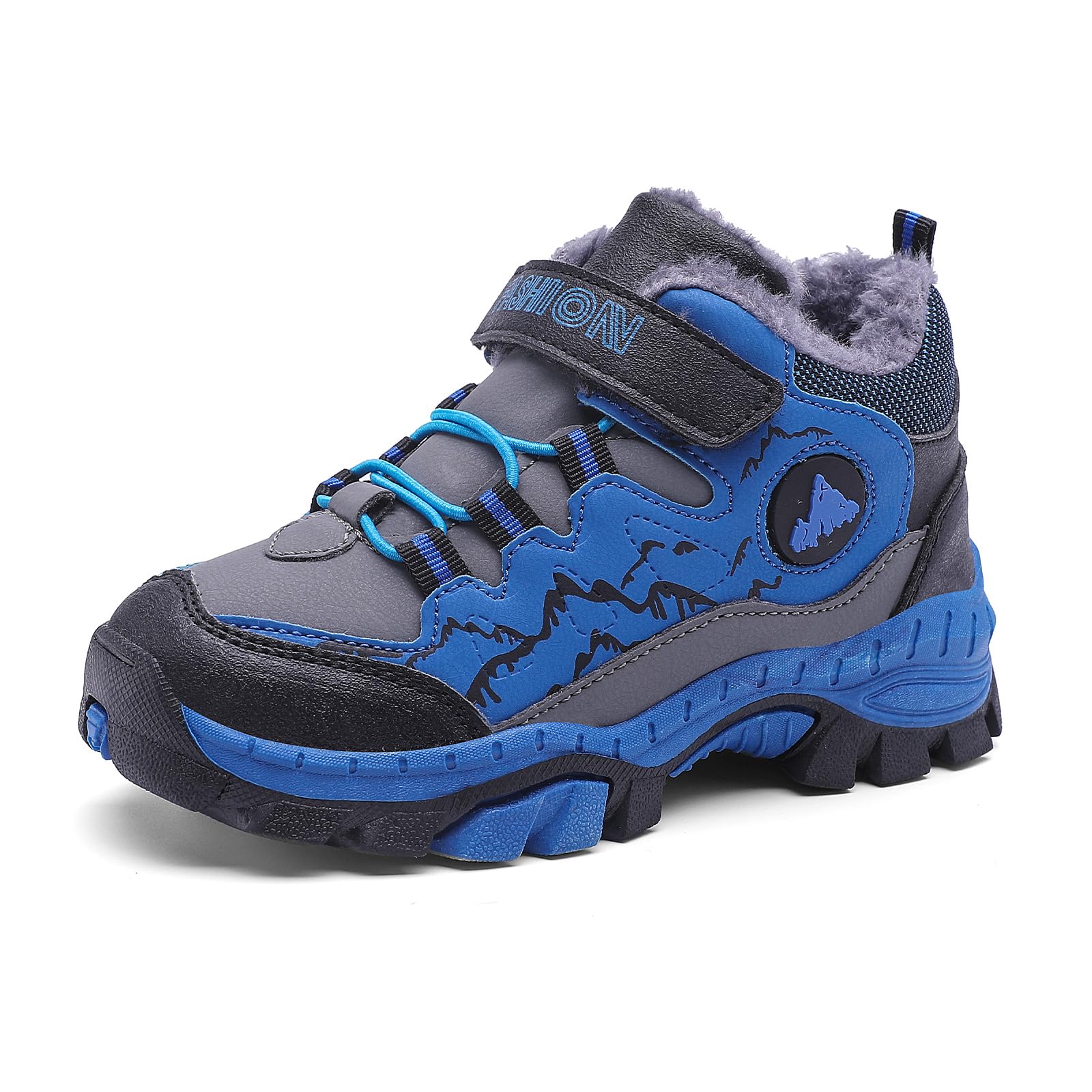 Enfant Bottes d'hiverBottes de NeigeChaude Bottes Neige Antidérapantes Montagne Trekking ChaussuresChaussures de Plein
