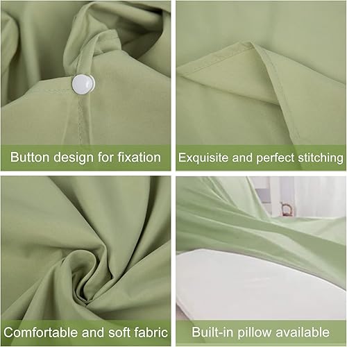 Miniatura 2 de Saco de dormir con forro transpirable para hotel, compacto, portátil, para viajes, camping, saco de dormir para adultos, ligero, doble mochilero