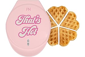 Heart-Shaped Waffle Maker: Savor Sweet Breakfast Indulgence