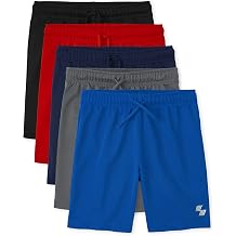 The Childrens Place Boys Performance Basketball Shorts 2 Pack