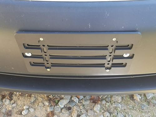 Miniatura 2 de Adaptador de montaje para placa de matrícula de montaje para kit de parachoques delantero para Volvo (todos los modelos) Descuento por cantidad