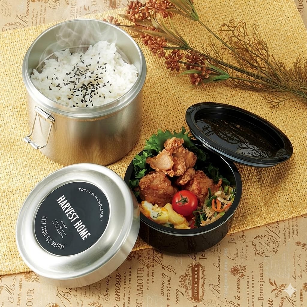 Amazon｜スケーター(Skater) 保温弁当箱 丼ぶり型 840ml 大容量 男性 2