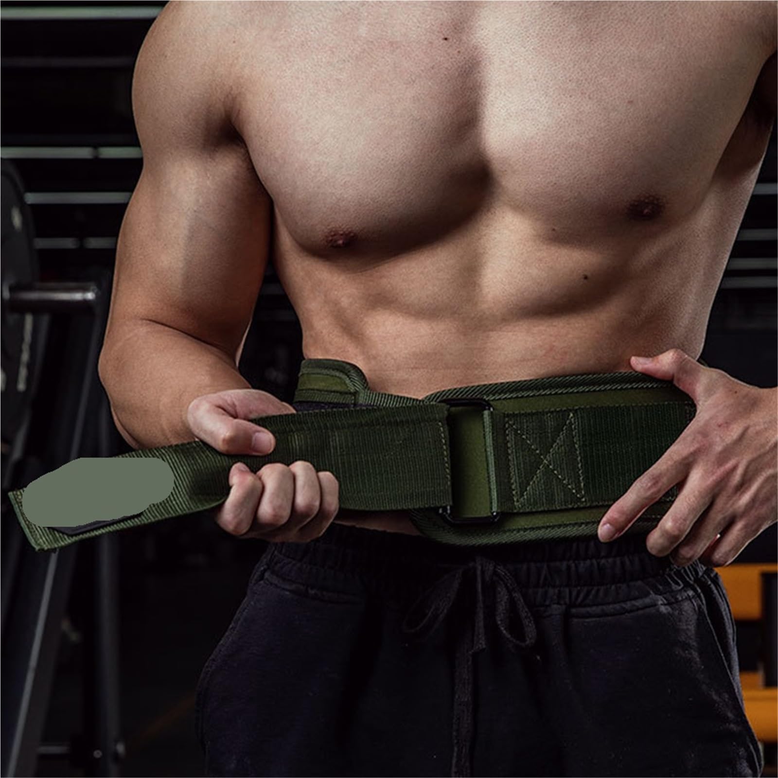 Sport-Gewichthebergürtel, Kreuzheben, Kniebeugen, Gewichtheben, Trainingskorsett, Übungstraining, Taille for Männer und Frauen Fürs Powerlifting